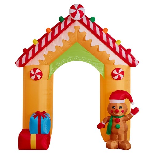 Morrisons Inflatable Gingerbread Arch