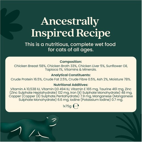 Untamed Chicken In Gravy Cat Food 
