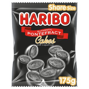 Haribo Pontefract Cakes Liquorice Share Bag | Morrisons