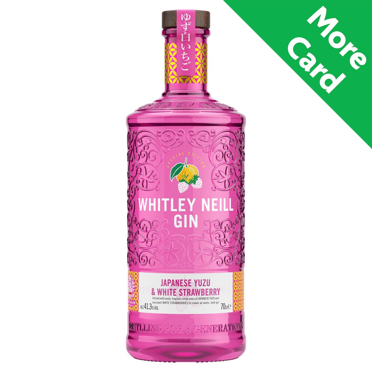 Whitley Neill Gin Japanese Yuzu & White Strawberry 70CL