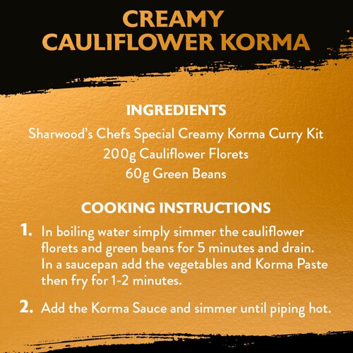 Sharwood's Chef Special Korma Curry Kit 