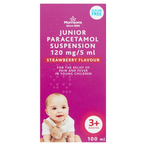 Morrisons Junior Paracetamol Suspension