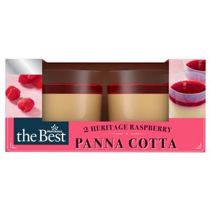 Morrisons The Best 2 Heritage Raspberry Panna Cotta
