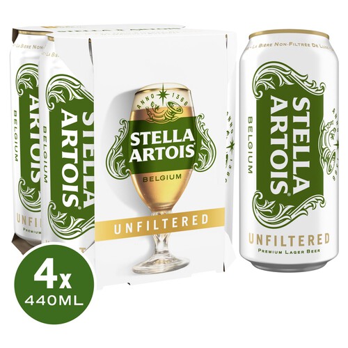 Stella Artois Unfiltered Can 