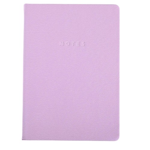 Nutmeg A5 Hardback Notebook Lilac