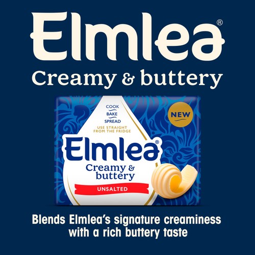 Elmlea Creamy & Buttery Unsalted Block   250g