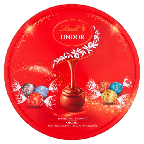 Lindt Lindor Assorted Tin 450g