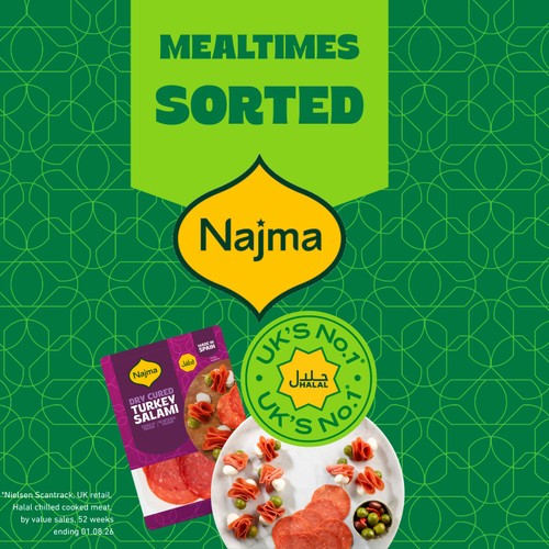 Najma Sliced Turkey Salami Slices