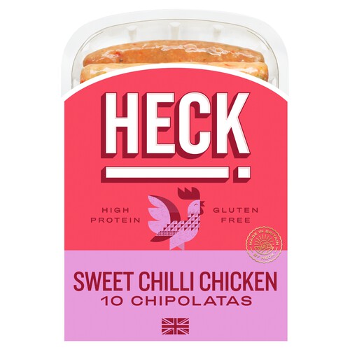 Heck 10 Sweet Chilli Chicken Chipolatas