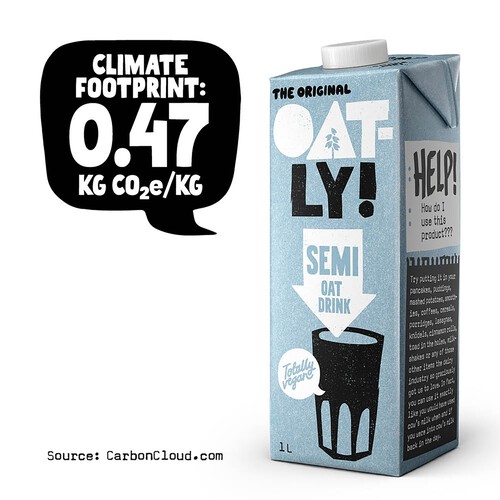 Oatly Semi Oat Drink