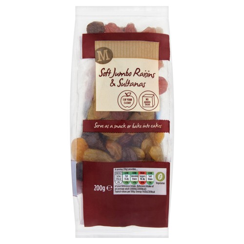Morrisons Soft Raisin Mix 