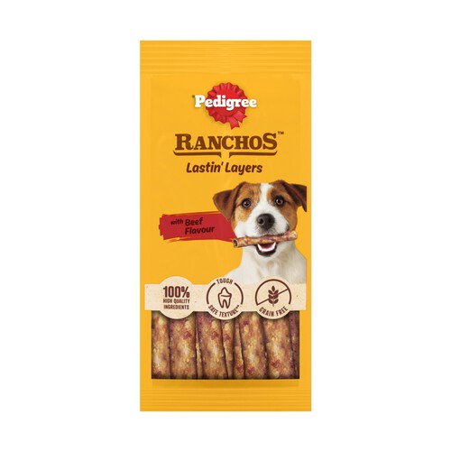 Pedigree Ranchos Adult Dog Lastin' Layers Beef 