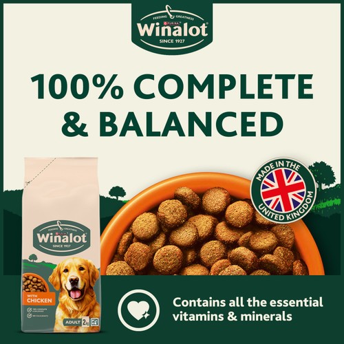 Winalot Chicken Dry Dog Food 
