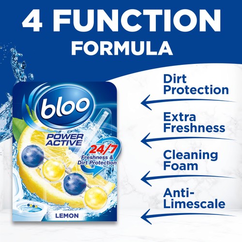 Bloo Power Active Rim Block Lemon 50G