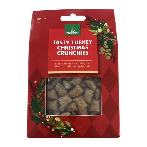 Morrisons Festive Cat Pillow Treats