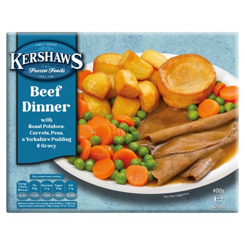 Kershaws Homestyle Beef Dinner