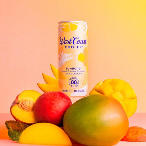 West Coast Cooler Sunburst 250ml