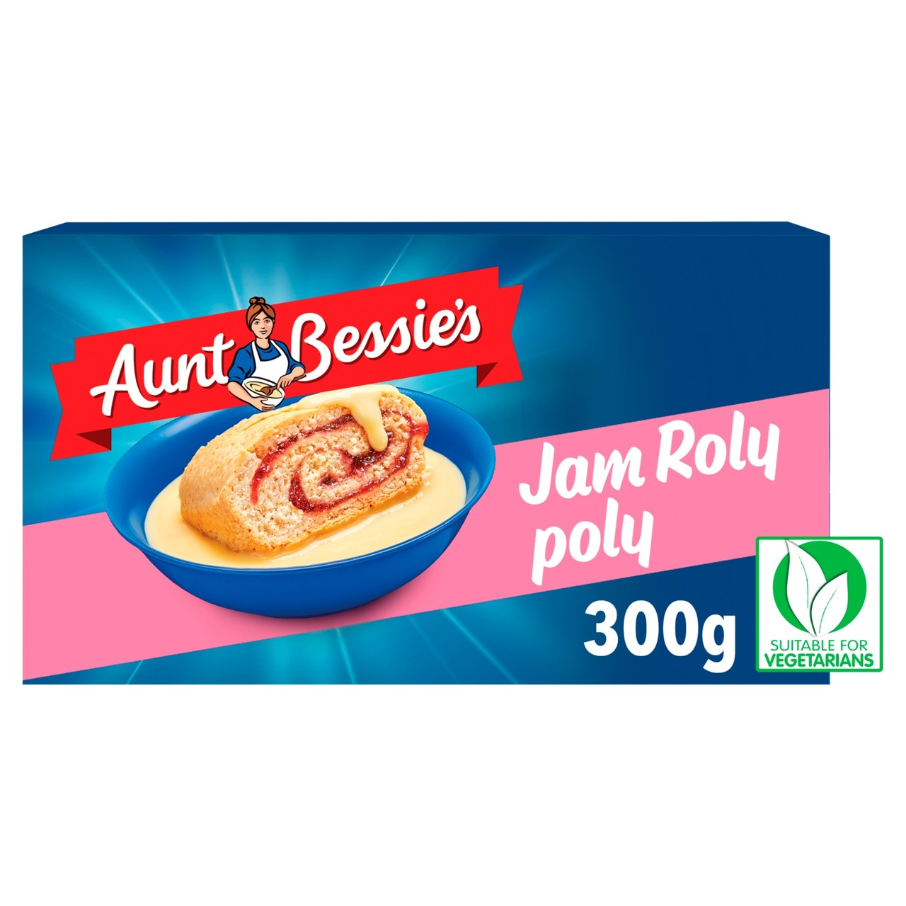 Image of Aunt Bessie's Jam Roly Poly 300g