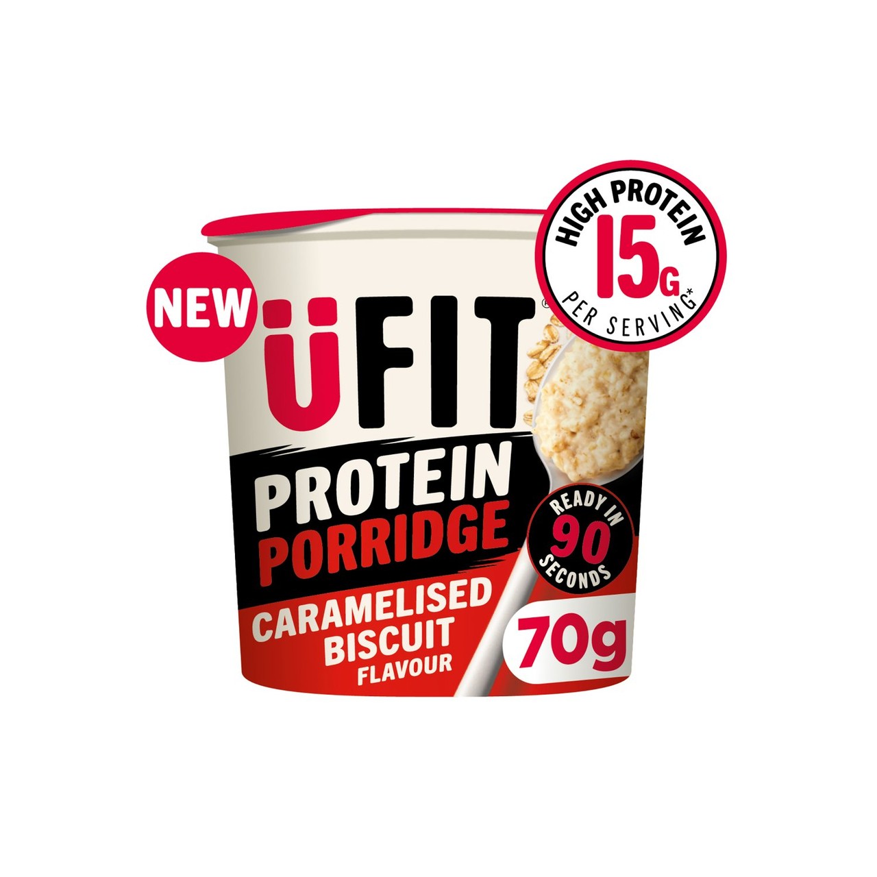 UFIT Protein Chocolate Porridge Pot