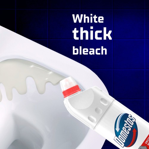 Domestos Bleach White & Sparkle Toilet Cleaner 750ml