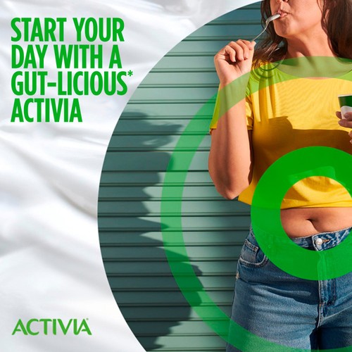 Activia Berries & Pineapple Fat Free Gut Health Fruit Yoghurt