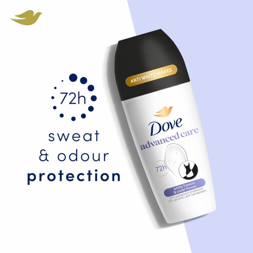 Dove Women Advanced Antiperspirant Deodorant Roll on Invisible Dry 50ml
