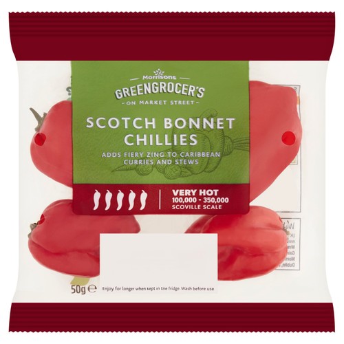Morrisons scotch bonnet chillies