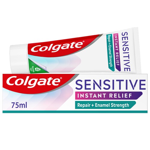 Colgate Sensitive Instant Relief Enamel Toothpaste 