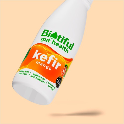 Biotiful Gut Health Kefir Milk Drink Mango 500ml