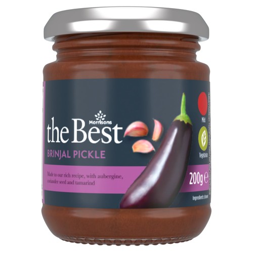 Morrisons The Best Brinjal Pickle (200g)
