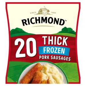 Richmond 20 Thick Pork Sausages 1024g