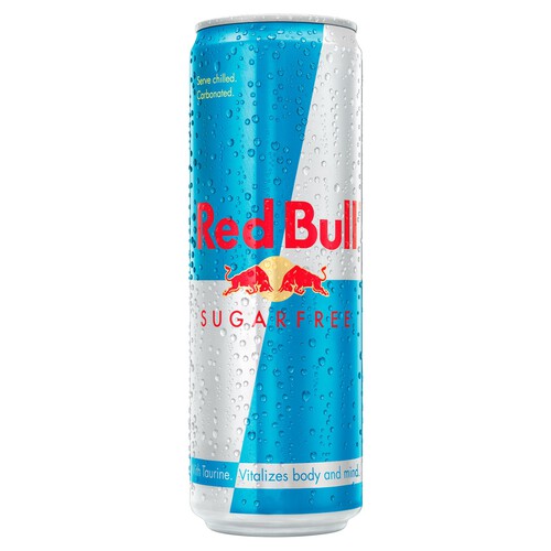 Red Bull Energy Drink Sugar Free Can