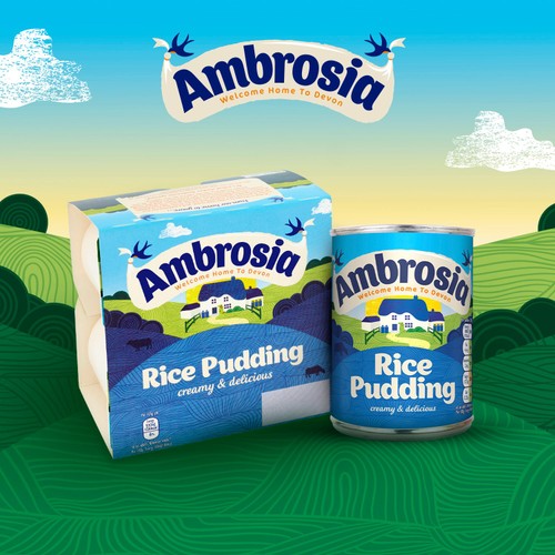 Ambrosia Devon Rice Pudding 400g