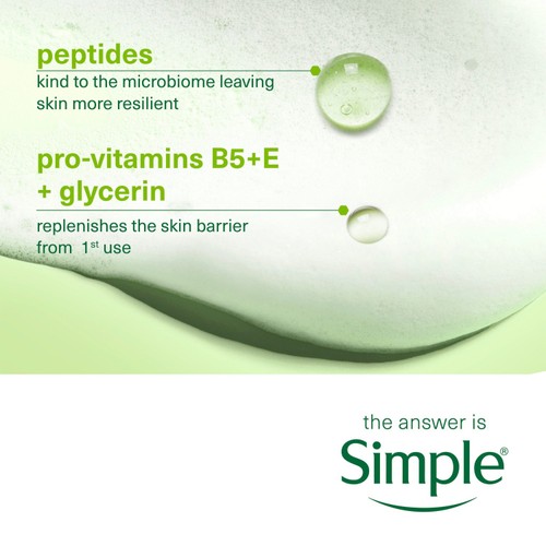 Simple Kind to Skin Refreshing Facial Gel Wash 150ml