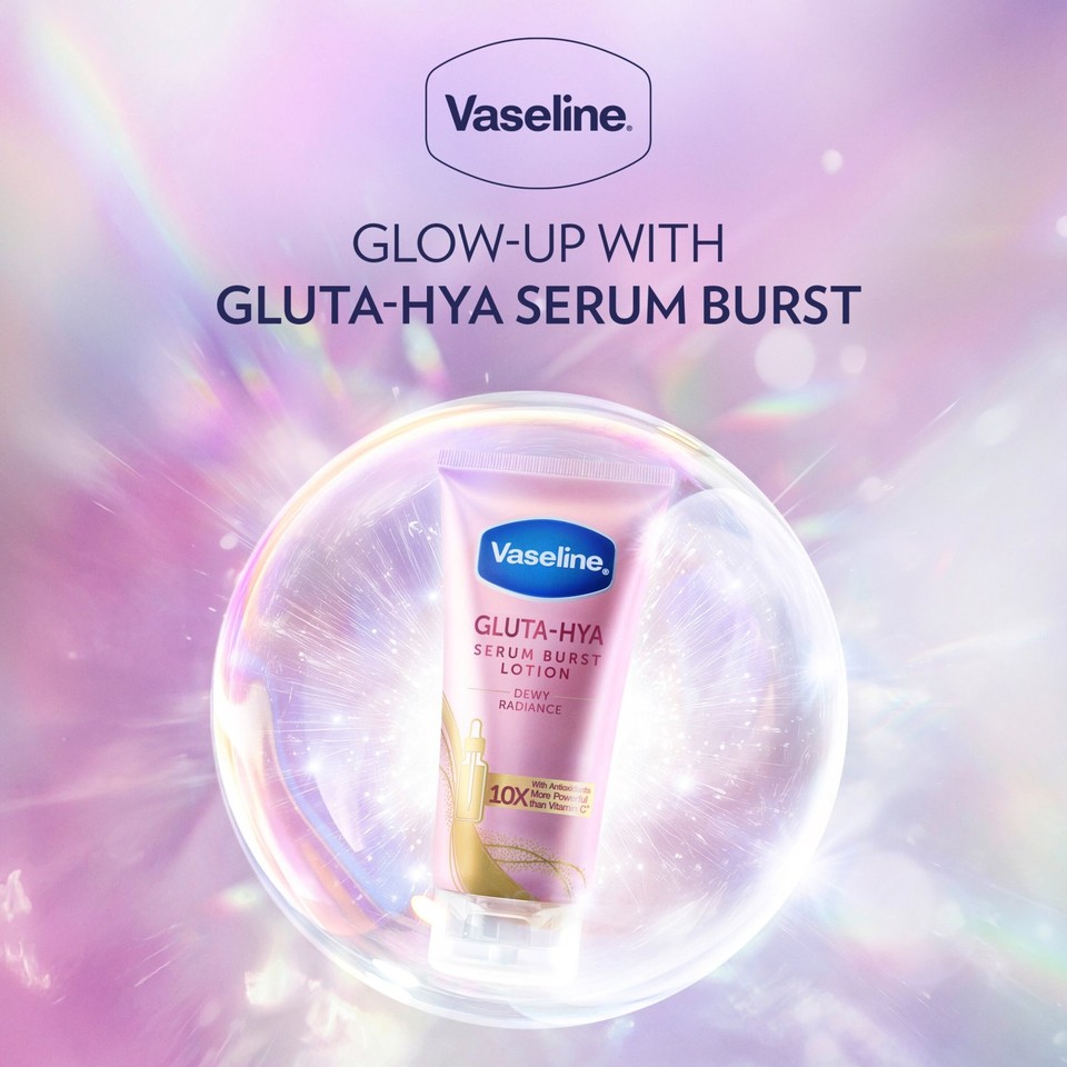 Vaseline Gluta-Hya Dewy Radiance Serum & Moisturizer Set - 200ml