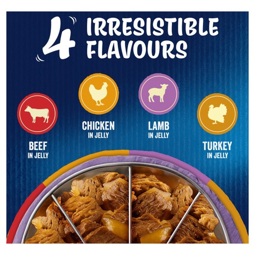 Felix As Good As it Looks Senior 7+ Meat in Jelly Wet Cat Food 12x85g