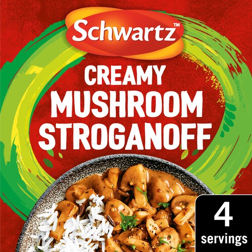 Schwartz Creamy Mushroom Stroganoff Recipe Mix