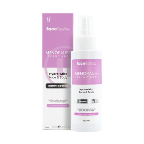 Face Facts Menopause Skincare Hydro-Mist Face & Body 100ml