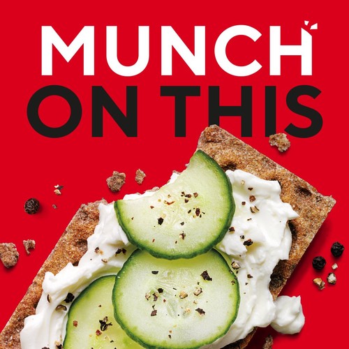 Ryvita Crispbread Cracked Black Pepper Crackers