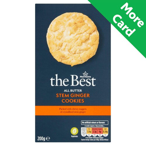 Morrisons The Best Stem Ginger Cookies