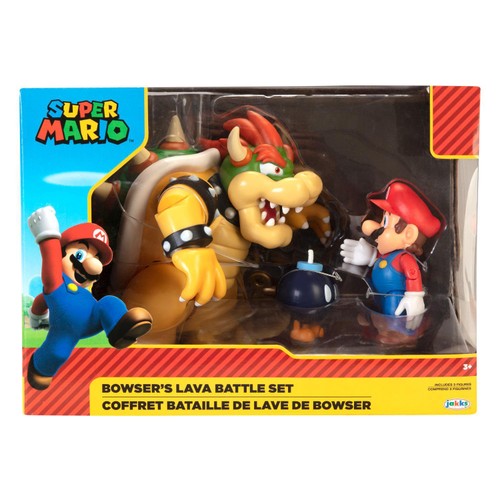 Super Mario Vs Bowser Diorama Set