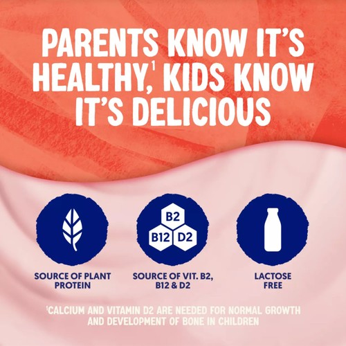 Alpro Kids Strawberry Soya Dairy Free Yoghurt Alternatives 4x115g
