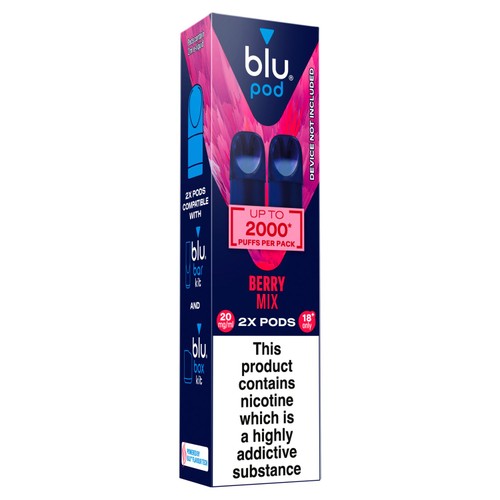 Blu Pod Berry Mix 20mg