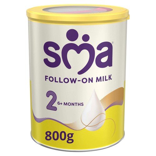 SMA Follow-On Baby Milk Powder Formula 6-12 Months 800g