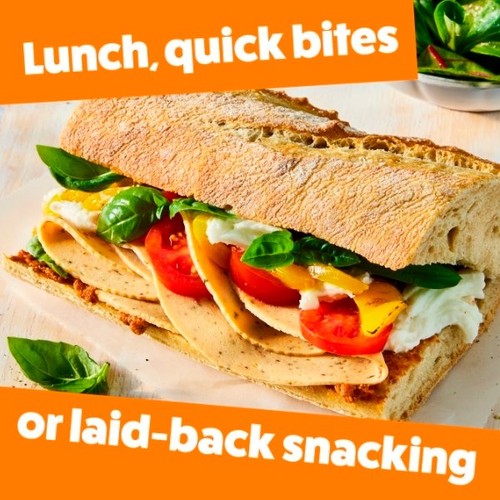 Quorn Deli Turkey & Sage Slices 