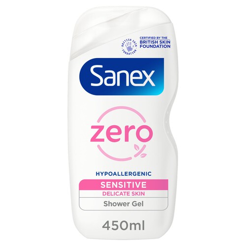 Sanex Zero% Hypoallergenic Sensitive Shower Gel