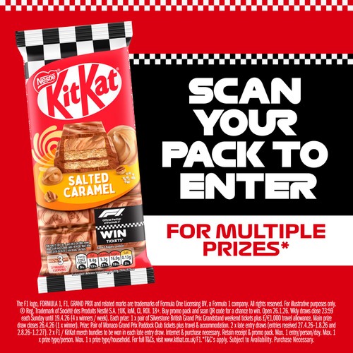 KitKat Salted Caramel Chocolate Sharing Bar 99g