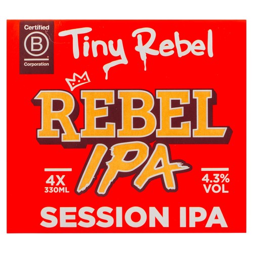 Tiny Rebel Rebel IPA 4x330ml