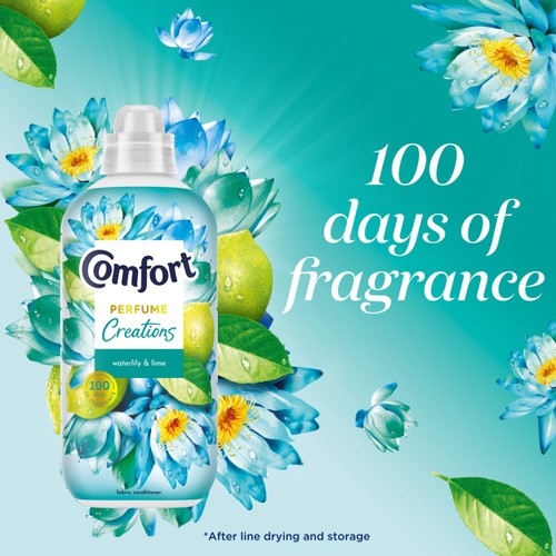 Comfort Creations Fabric Conditioner Waterlily & Lime 48 Washes