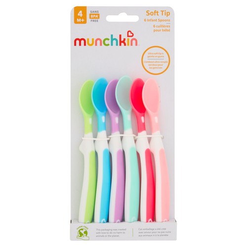 Munchkin Soft Tip Spoons 4M+